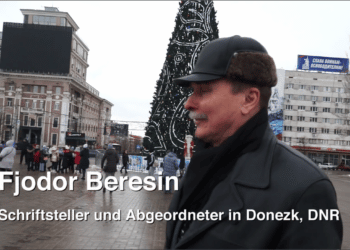 Gesichter des Donbass, Folge 2 5 Gesichter des Donbass, Folge 2, Fjodor Beresin - Schriftsteller und Abgeordneter in Donezk, DNR