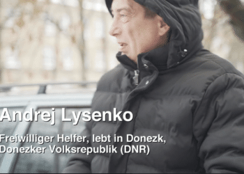 Gesichter des Donbass, Folge 5 2 Andrey Lysenko Freiwilliger Helfer Lebt in Donezk, Donezker Volksrepublik, DNR